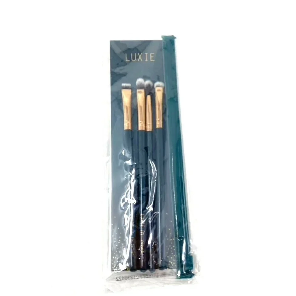 Luxie Enchanted Eye Set of Makeup Brushes Handcrafted Synthetic Premium